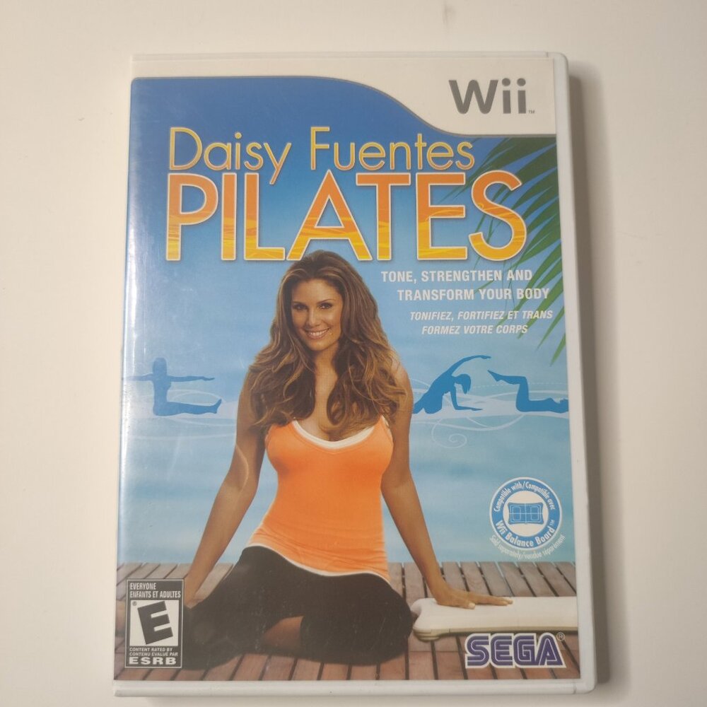 Nintendo Wii Pilates Daisy Fuentes Transform your body